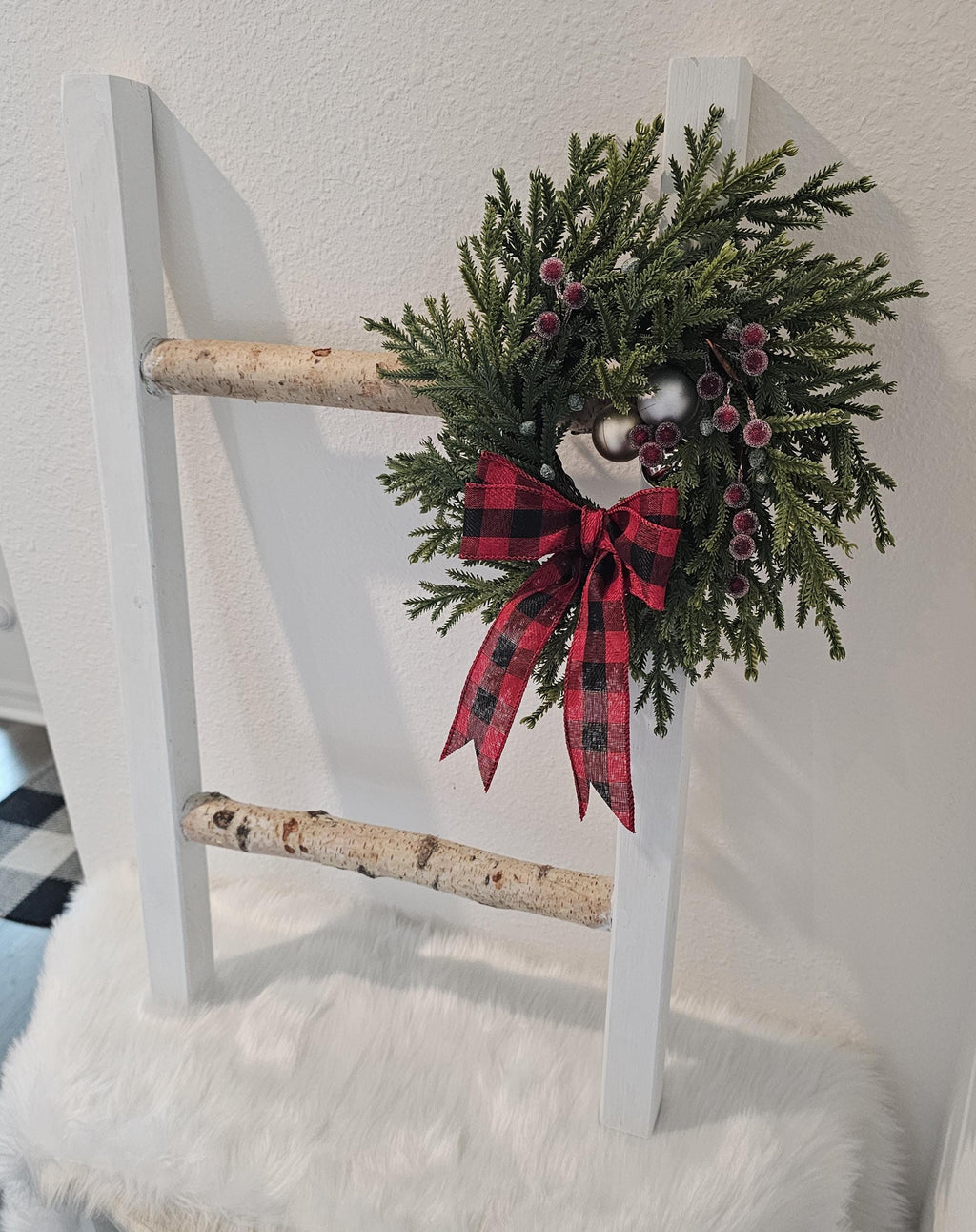 Handcrafted Birch Ladder