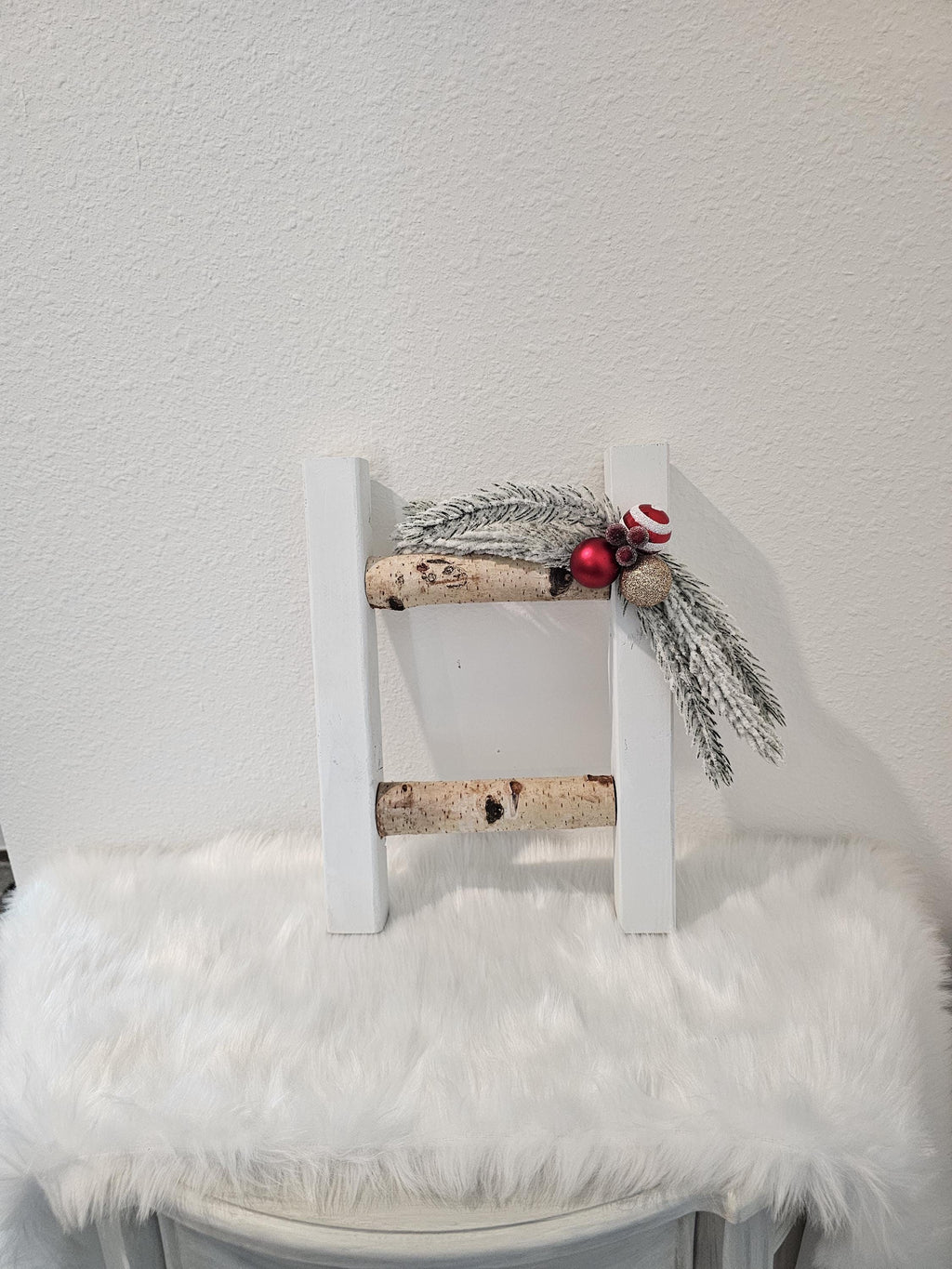 Handcrafted Mini Birch Ladder