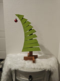 Handcrafted Grinch Tree