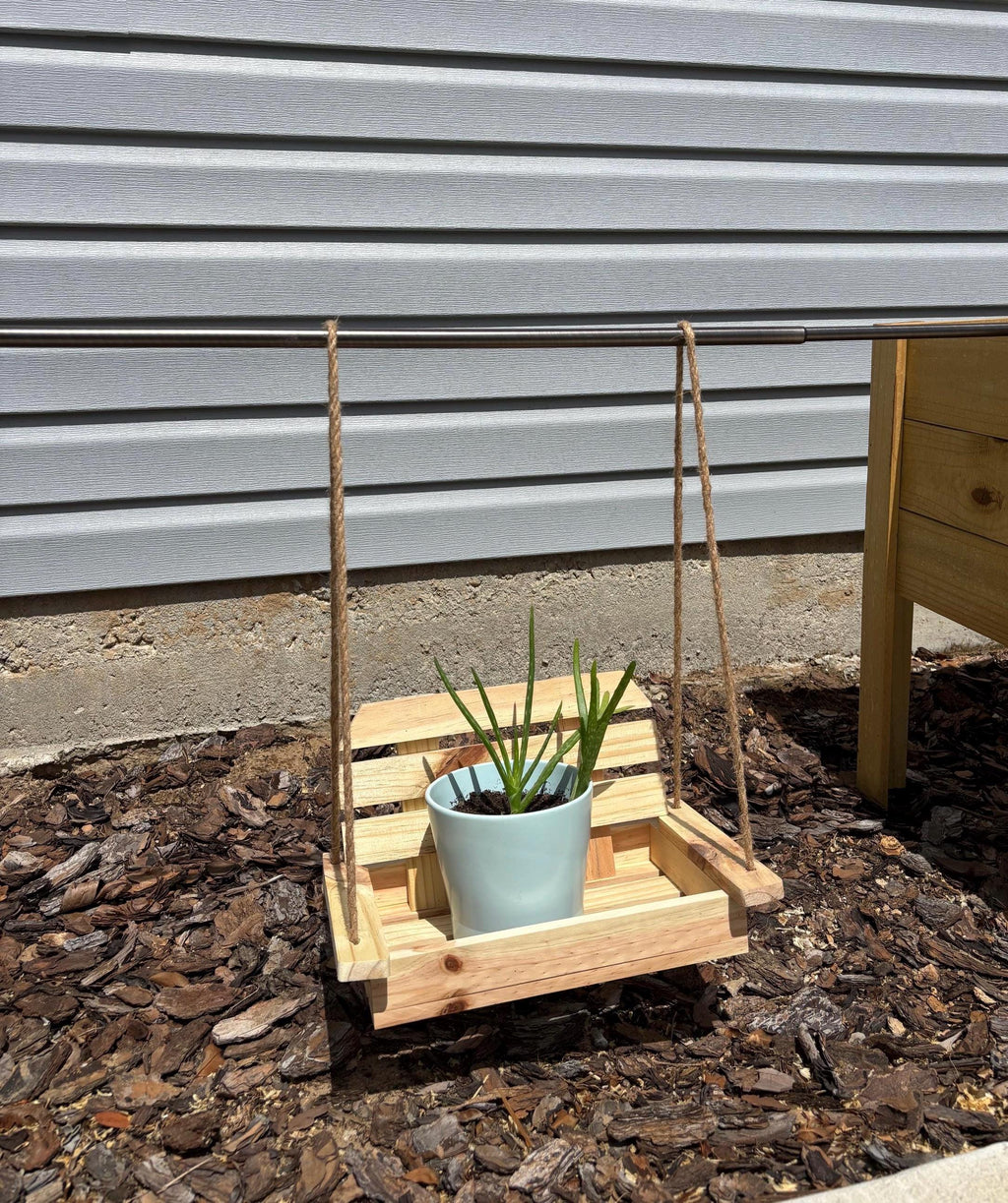 Miniature Porch Swing Plant Hanger