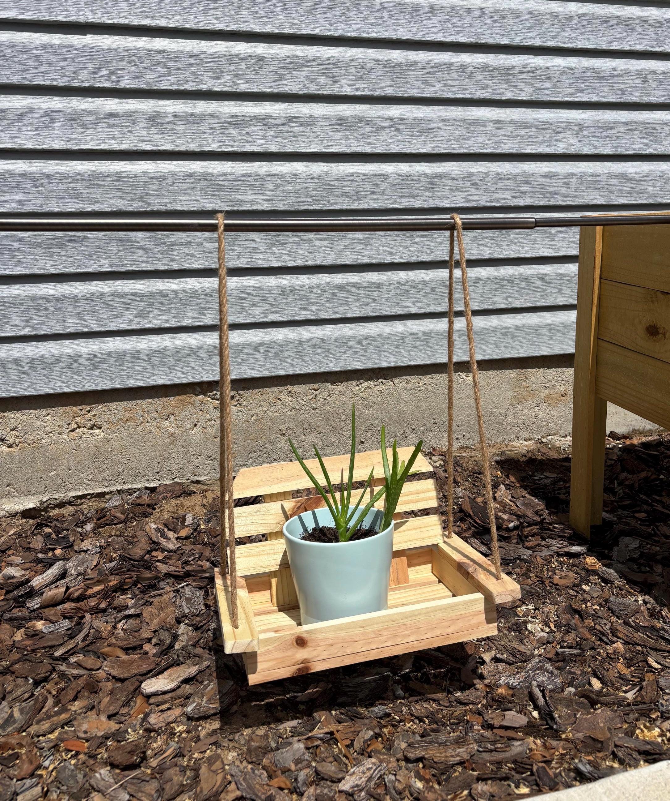 Miniature Porch Swing Plant Hanger