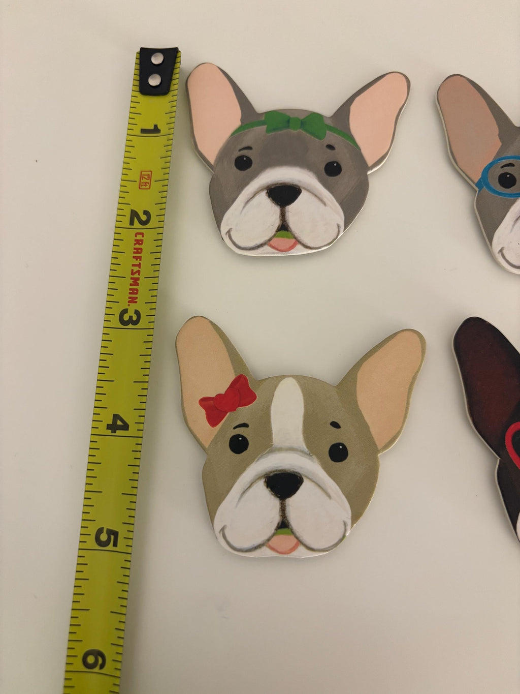 Boston Terrier / Frenchie Magnets - Handmade in Florida | Boston Terrier Gift Idea, Dog Art Magnets, Boston Terrier Lover, Dog Mom, Dog Dad