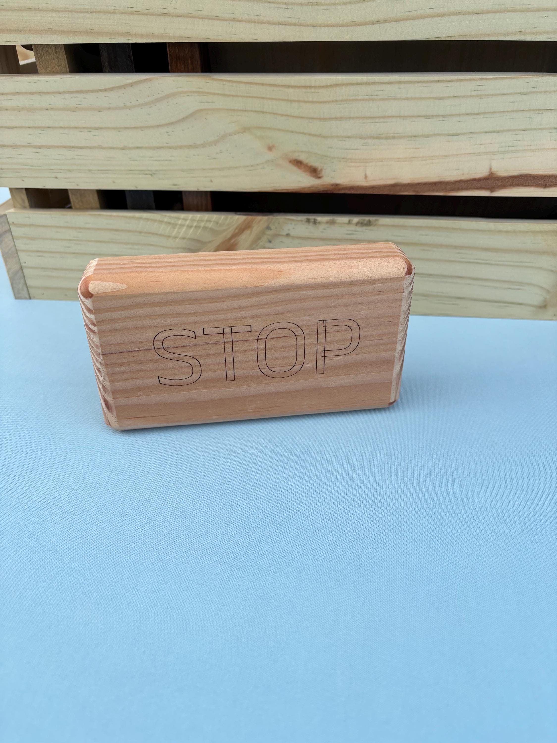 The STOP Block - Stops whatever you want to stop moving | Gag gift, Father’s Day gift