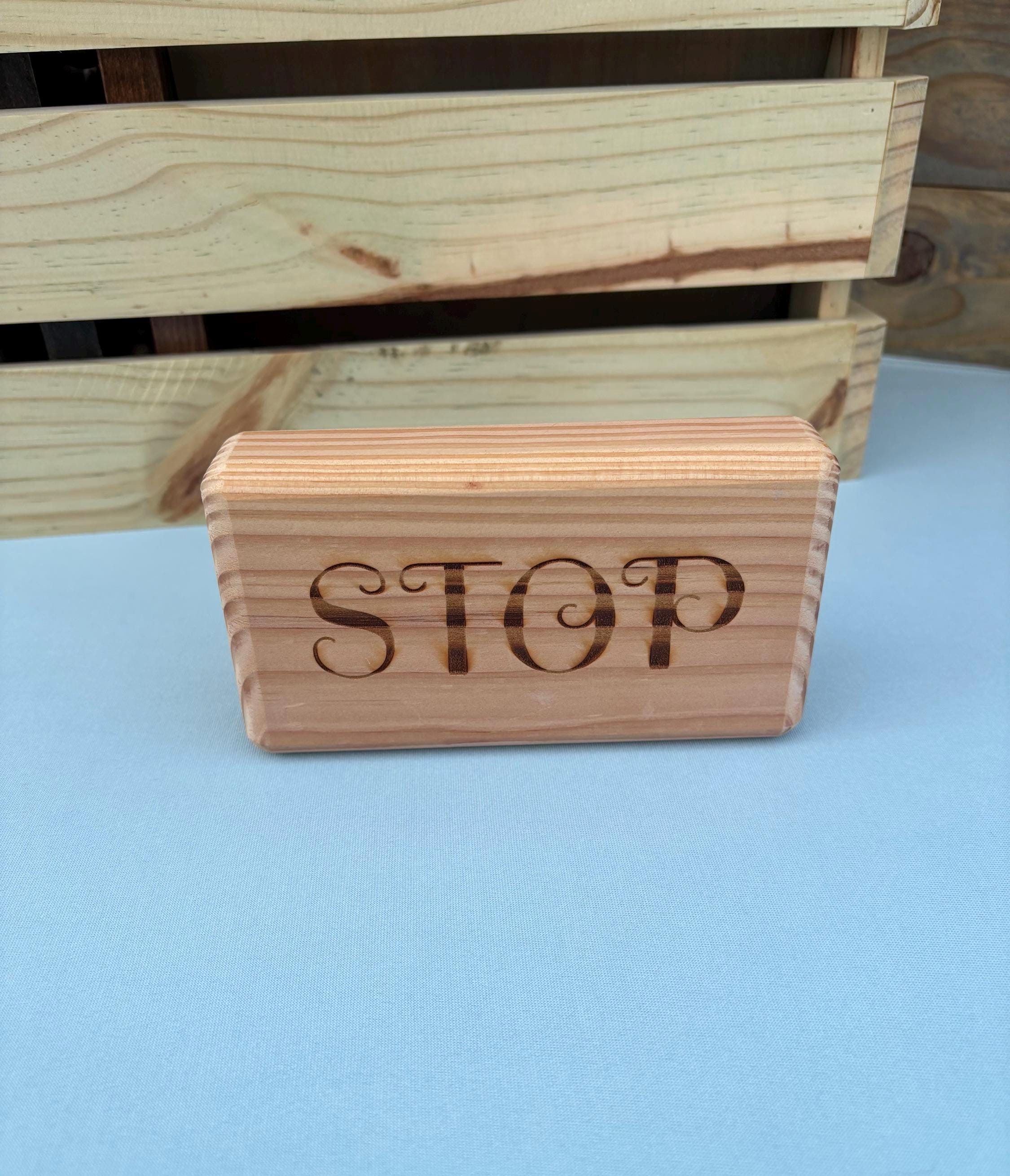 The STOP Block - Stops whatever you want to stop moving | Gag gift, Father’s Day gift