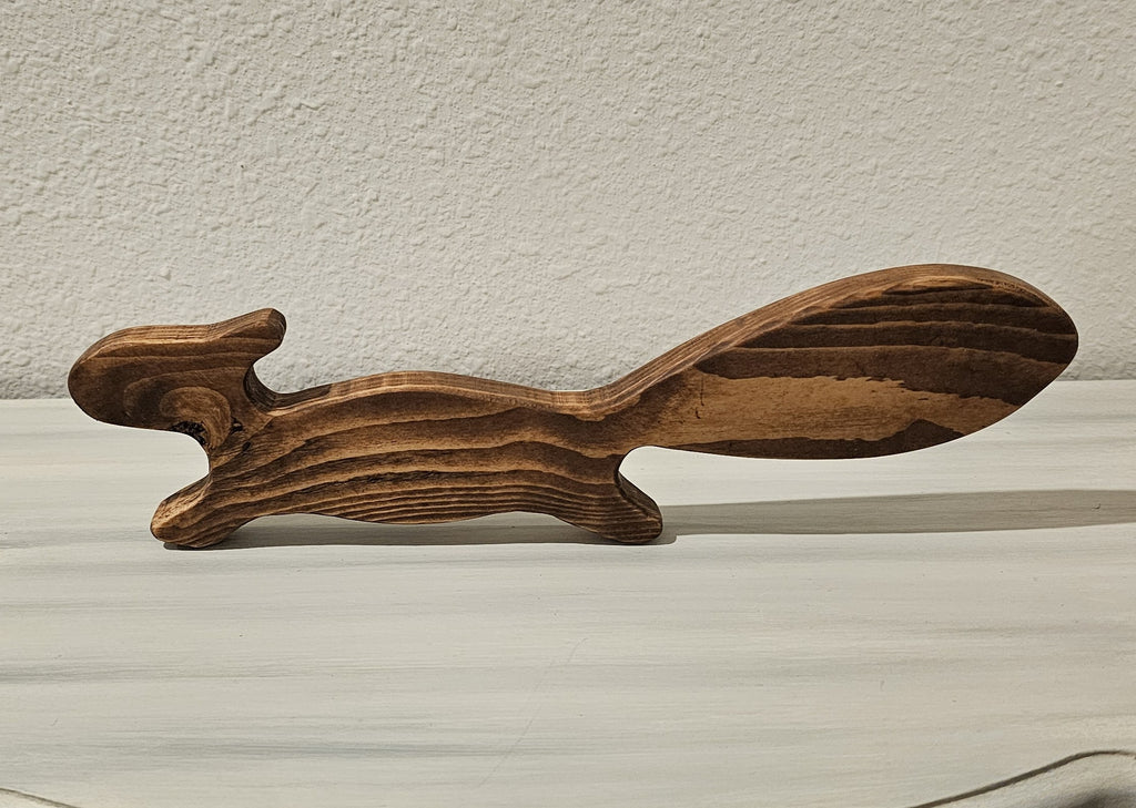 Personalized Wooden Squirrel Oven Rack Puller | Funny Kitchen Gadget, Magnetic Oven Helper