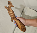 Personalized Wooden Squirrel Oven Rack Puller | Funny Kitchen Gadget, Magnetic Oven Helper